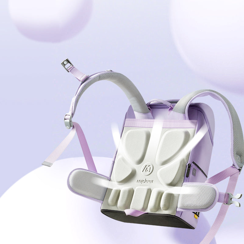 3D-ergonominen reppu - Liila