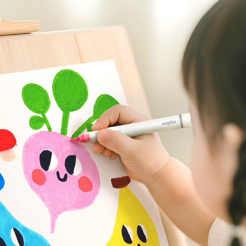 Dvispalviai akriliniai markeriai - 32 spalvų