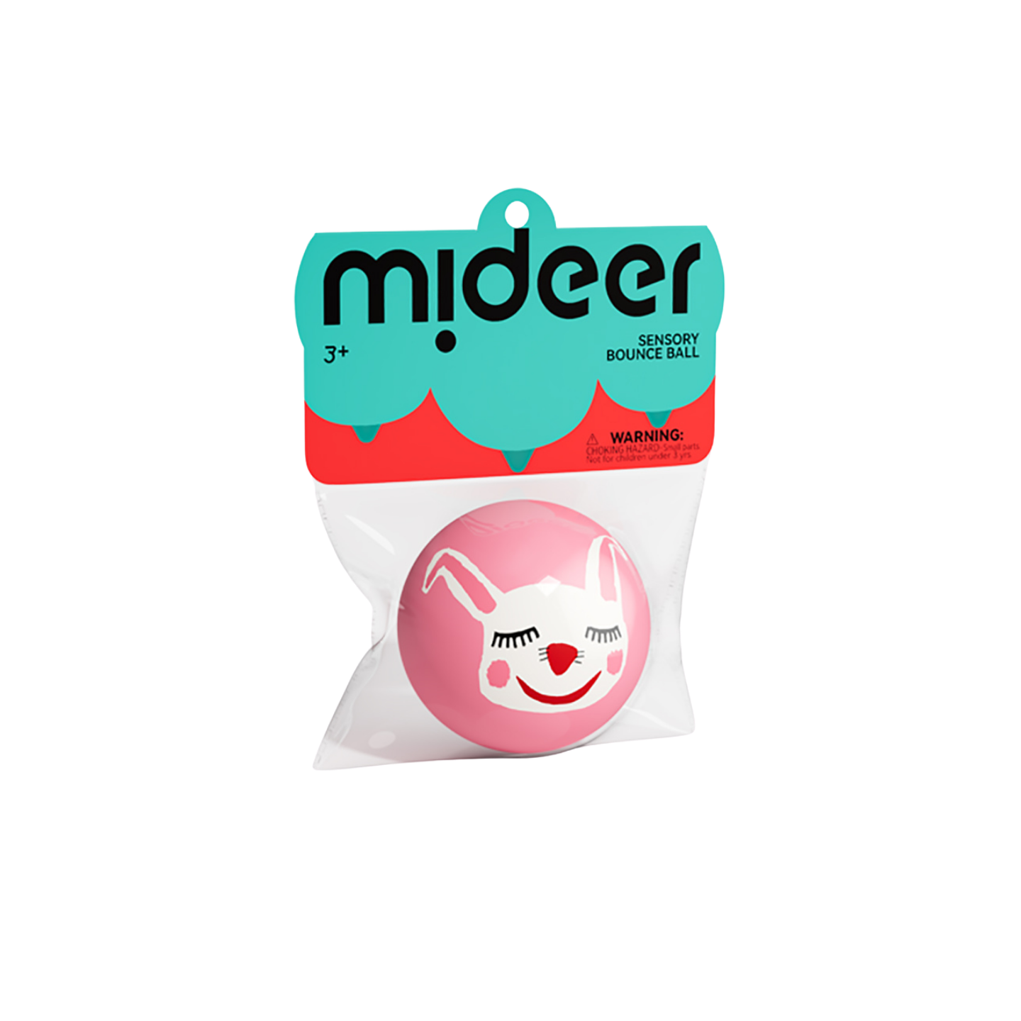 Sensorinis kamuoliukas Pink Bunny