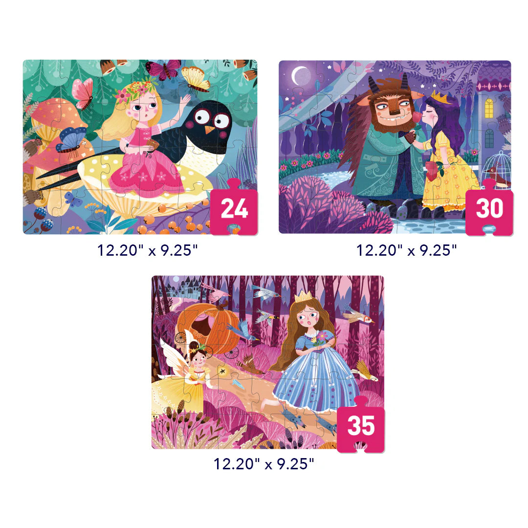 Level Up -palapelisarja - Taso 3 - Prinsessasatuja