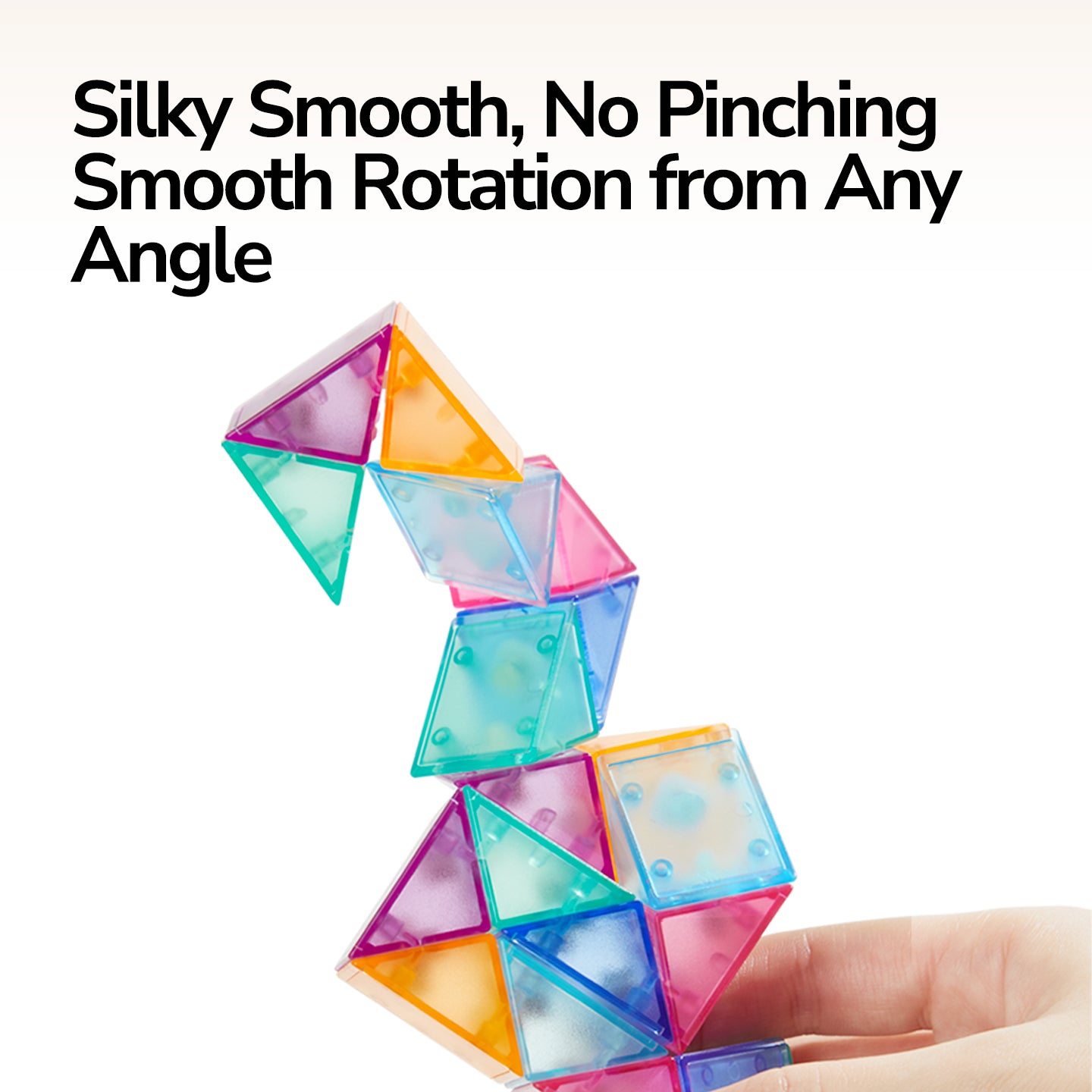 Transformuojama magnetinė gyvatėlė