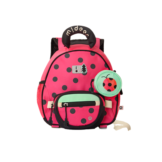 Preschool Backpack - Pink Ladybug