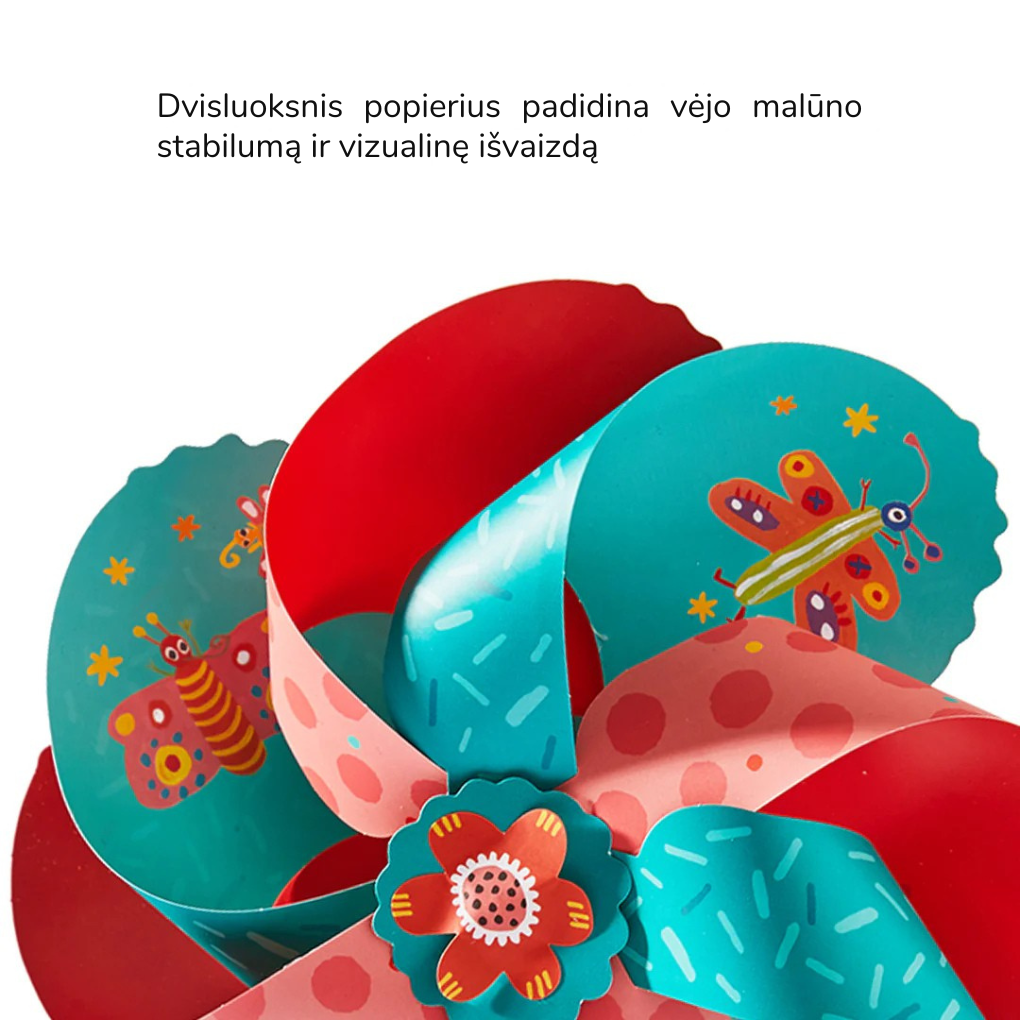 Paperiaskartelusetti - Tuulimyllyt
