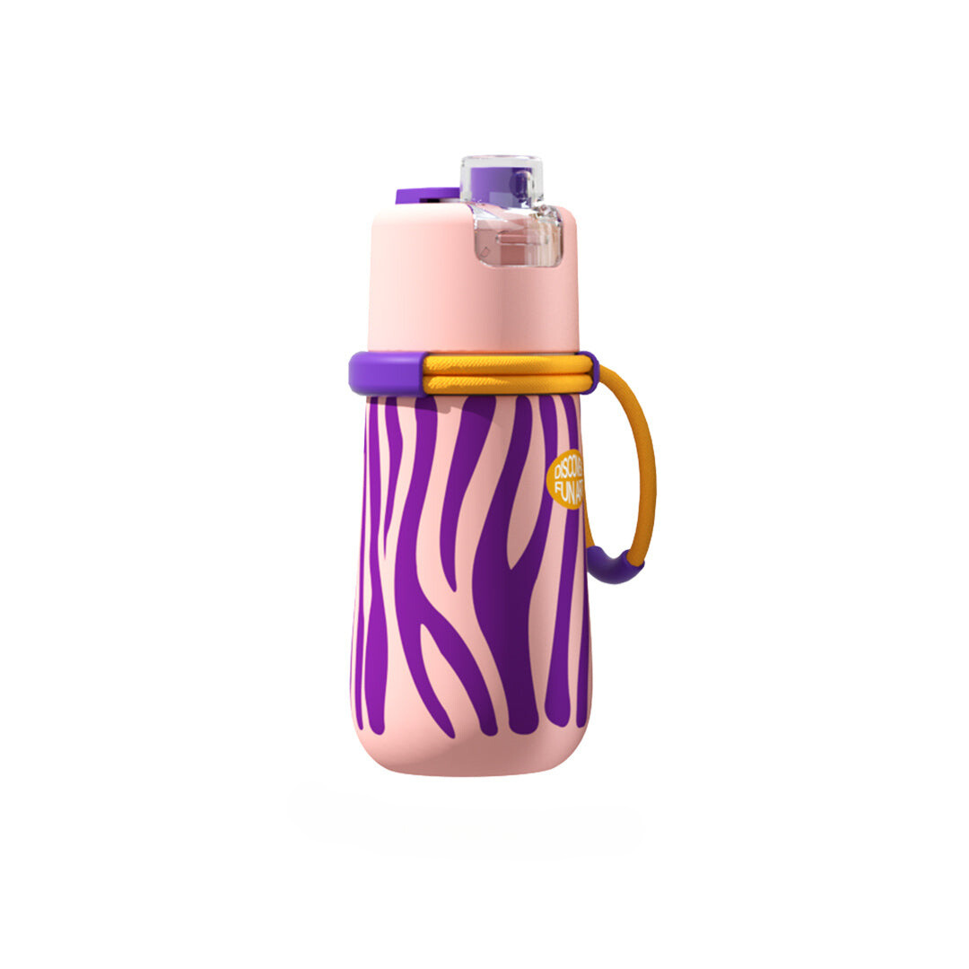 Vėsinanti 2in1 gertuvė su purškikliu, 500ml - Blush Pink