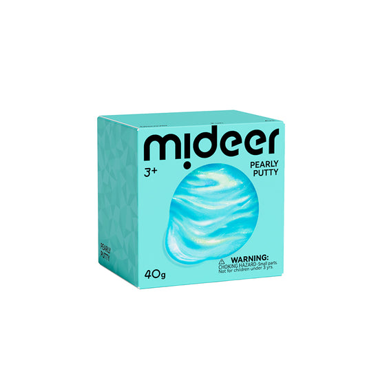Pearlescent Sensory Dough - Cyan