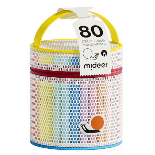 Vesipohjaiset akryylitussit - 80 väriä