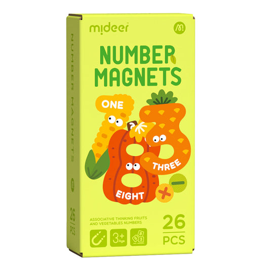 Lasten magneetit - Numerot