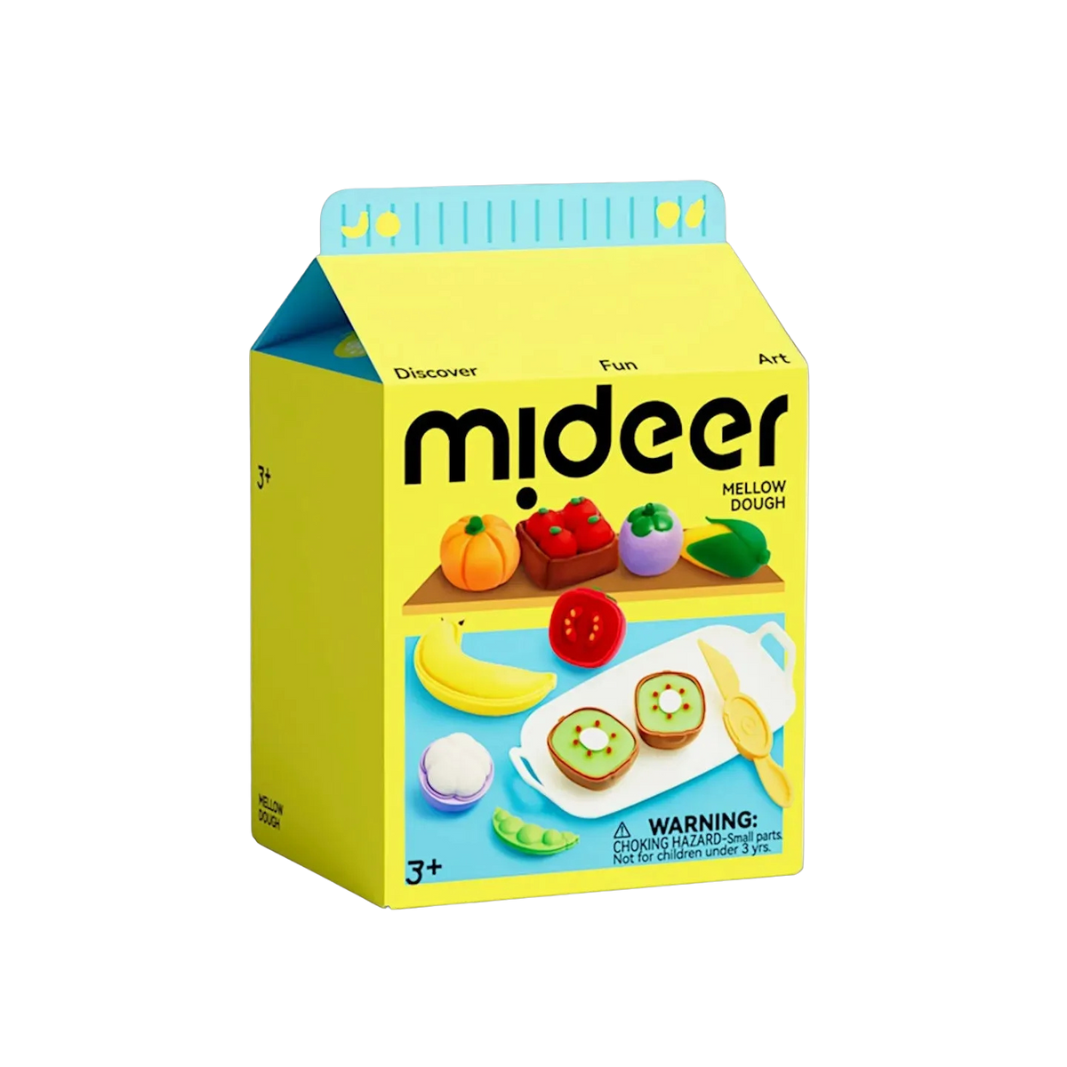 Muovailumassasetti - Hedelmät ja vihannekset