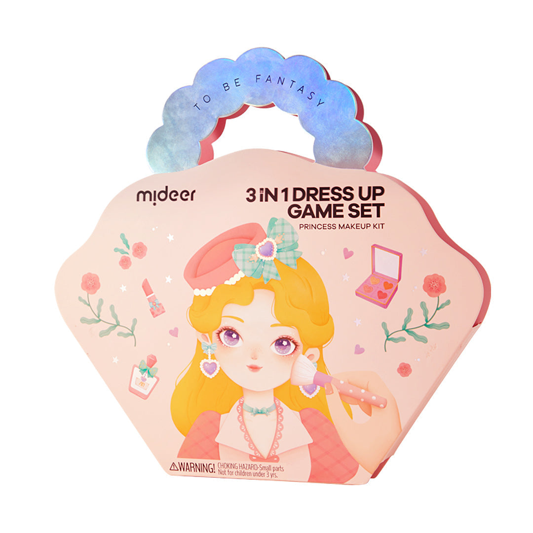 3-in-1 askartelusetti Prinsessan fantasiameikki