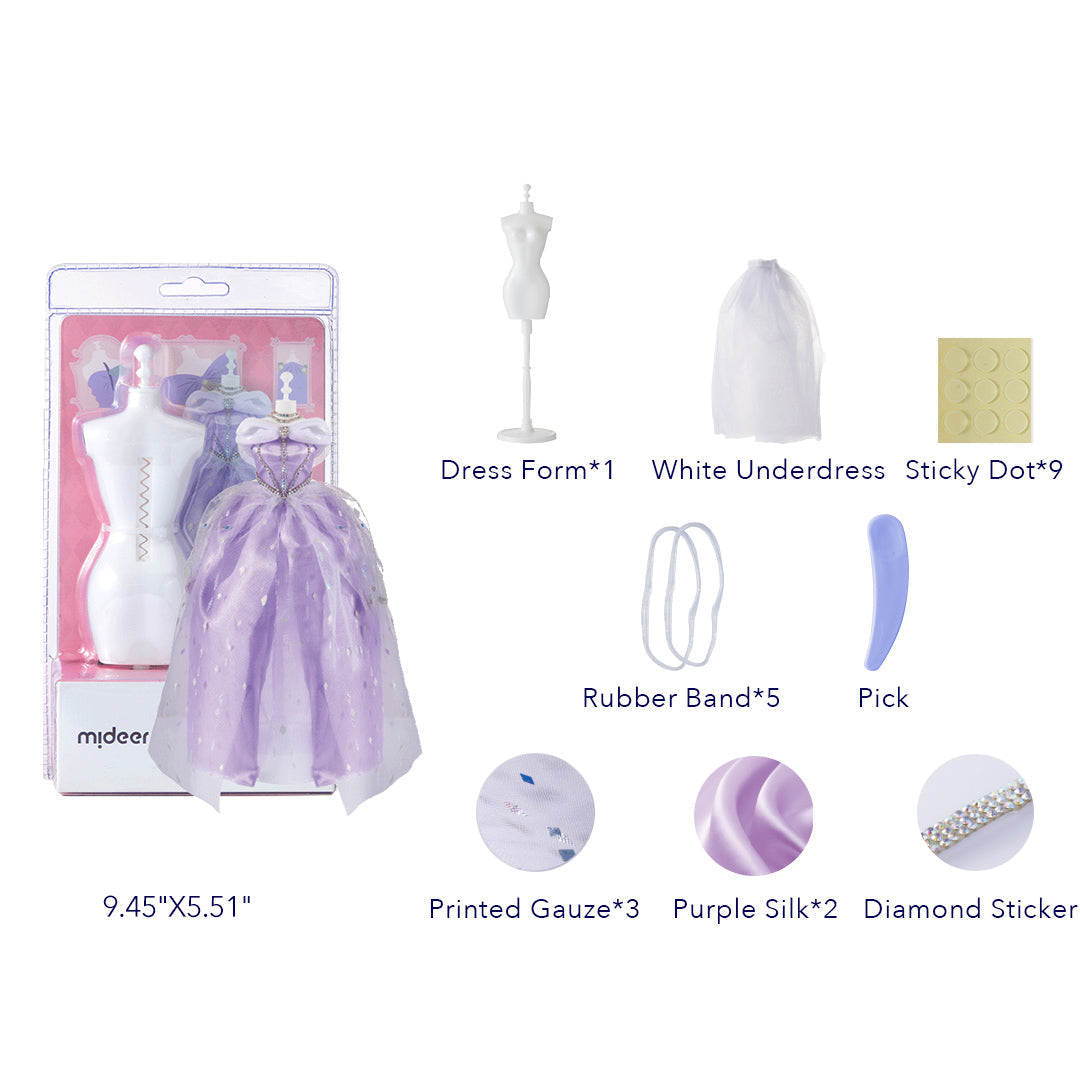 SUKNELĖS GAMYBOS RINKINYS - PURPLE
