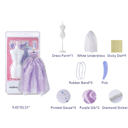 SUKNELĖS GAMYBOS RINKINYS - PURPLE