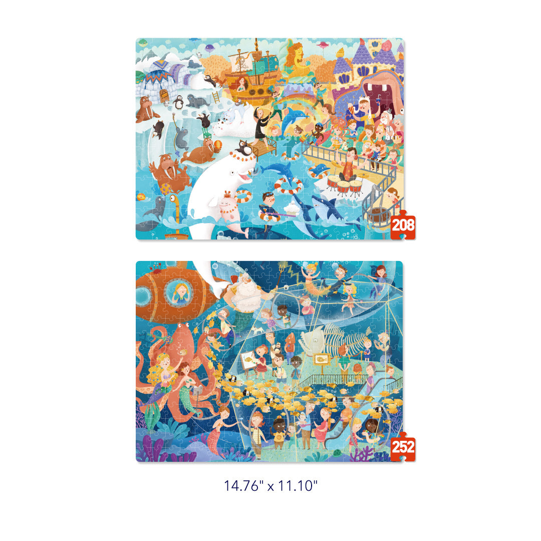 Level Up -palapeli – taso 7 Meren laulu
